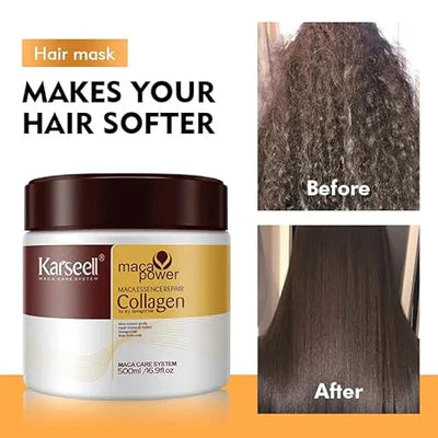 Máscara de Colágeno Karseell - Reparación Profunda para un Cabello Radiante