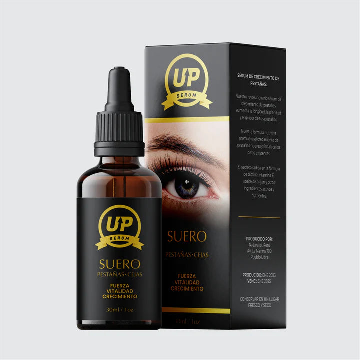 Serum UP – Potenciador de Crecimiento para Pestañas y Cejas